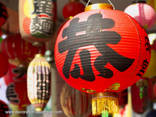 Lampion chinois du nouvel an