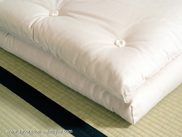 Le futon ou matelas japonais
